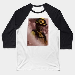 Fire Country - Eve Edwards - Fade Baseball T-Shirt